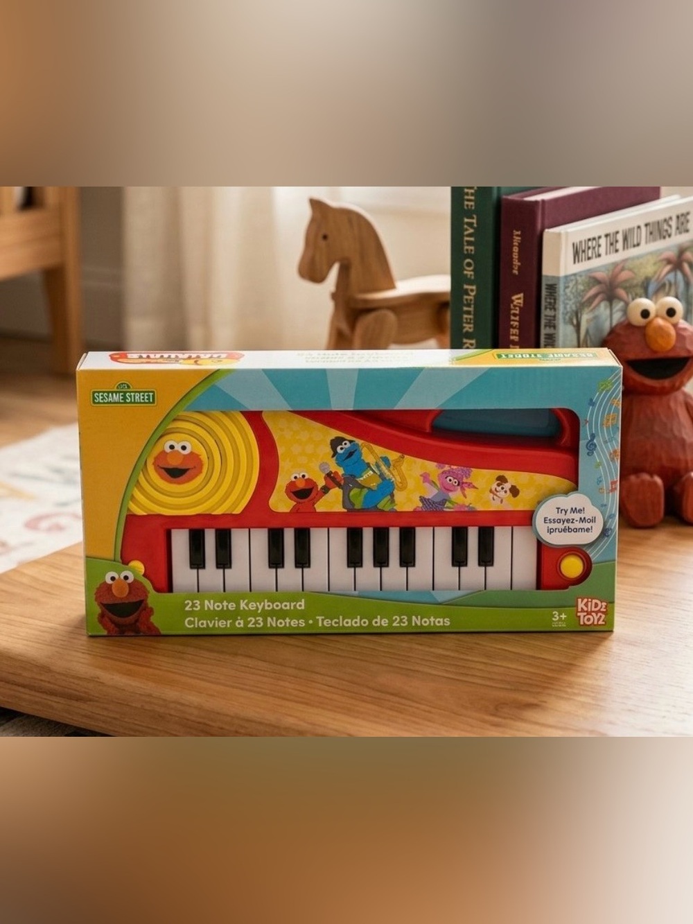 Sesame Street Red and Yellow 23-Note Kids Keyboard